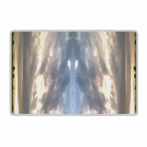 Unidentified Flying Sunset Polyester Mats (White Side)