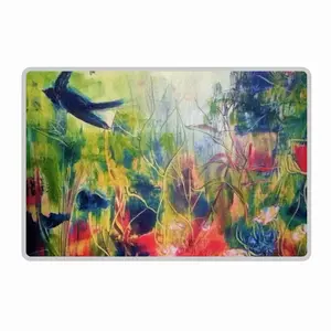 Swallows With Men Birds Polyester Mats (White Side)