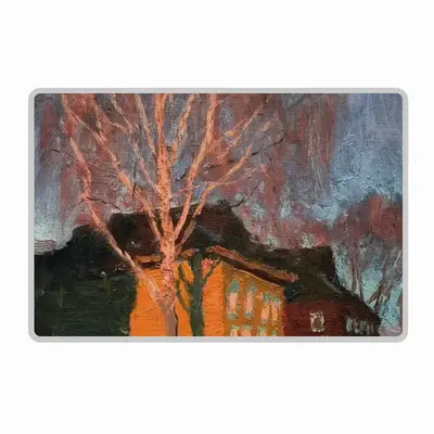 Autumn Sunset Polyester Mats (White Side)