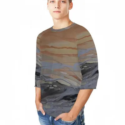 Men Liquid Energy Raglan Sleeves T-Shirt