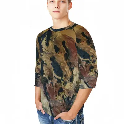 Men Byzantine Dissolve Raglan Sleeves T-Shirt