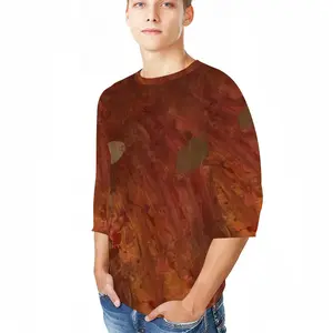 Men Gravitational Encounter Raglan Sleeves T-Shirt