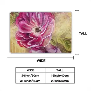 Smell Of Rose Polyester Mats (White Side)