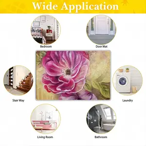 Smell Of Rose Polyester Mats (White Side)