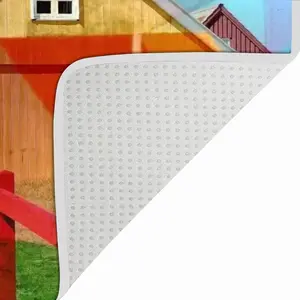 Red Fence Polyester Mats (White Side)