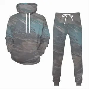 Men Flushed Hoodie Suit