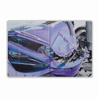 Mclaren 720S Crash Polyester Mats (White Side)