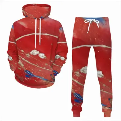 Men Flush Hoodie Suit