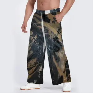 Black Matter Straight Leg Casual Pants