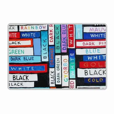 Colour Word Polyester Mats (White Side)