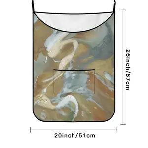 Bird Sea-Horse Hanging Dirty Clothes Bag