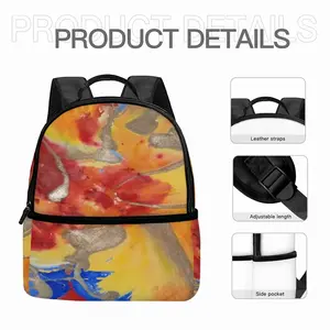 Flower Flame Fashion Small School Bag