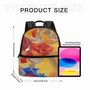 Flower Flame Fashion Small School Bag