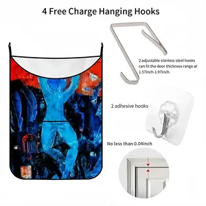 Dance Hanging Dirty Clothes Bag