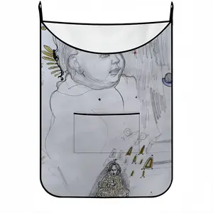 Baby - Drawing Pencil Hanging Dirty Clothes Bag