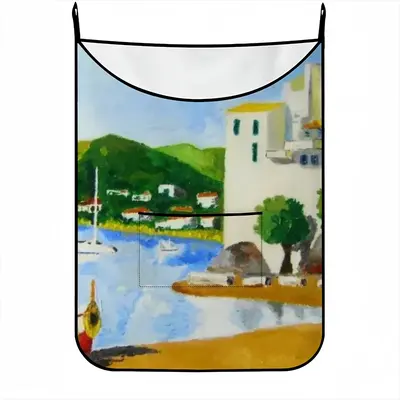 Cadaques (Spain) Hanging Dirty Clothes Bag