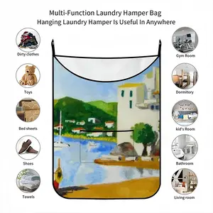 Cadaques (Spain) Hanging Dirty Clothes Bag