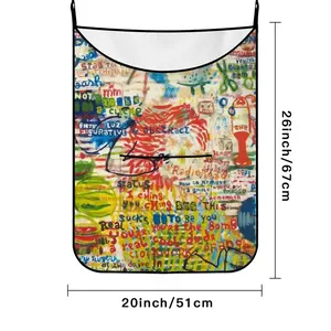 Artjpg Hanging Dirty Clothes Bag