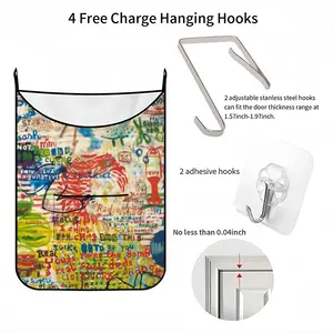 Artjpg Hanging Dirty Clothes Bag