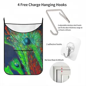 Cellular Universe Hanging Dirty Clothes Bag