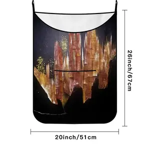 Crystals Hanging Dirty Clothes Bag