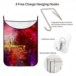 Bay Lights Hanging Dirty Clothes Bag