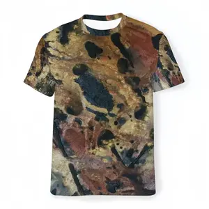 Men Byzantine Dissolve Cotton Short Sleeve T-Shirt