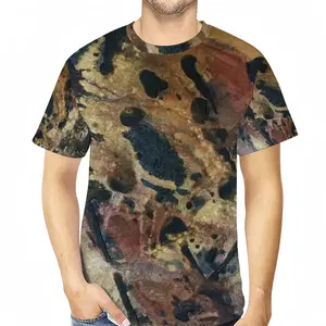 Men Byzantine Dissolve Cotton Short Sleeve T-Shirt