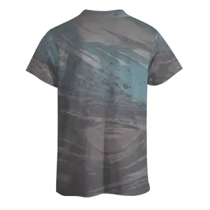 Men Flushed Short Sleeve T-Shirt (Mesh Fabric)