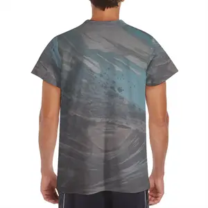 Men Flushed Short Sleeve T-Shirt (Mesh Fabric)