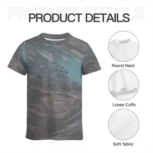 Men Flushed Short Sleeve T-Shirt (Mesh Fabric)