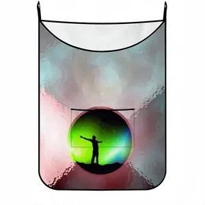 Stand And Deliver Hanging Dirty Clothes Bag