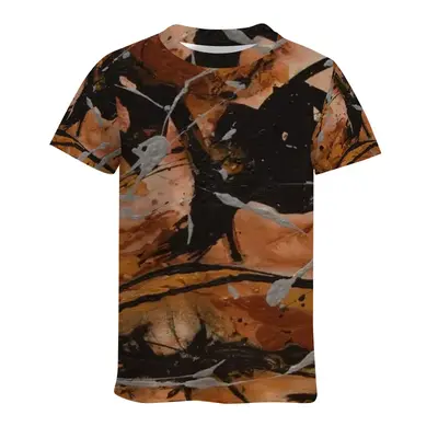 Men Bronze Vision Short Sleeve T-Shirt (Mesh Fabric)