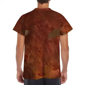 Men Gravitational Encounter Short Sleeve T-Shirt (Mesh Fabric)