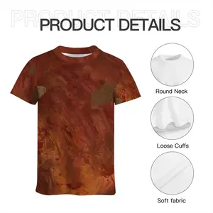 Men Gravitational Encounter Short Sleeve T-Shirt (Mesh Fabric)