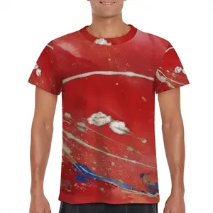 Men Flush Short Sleeve T-Shirt (Mesh Fabric)