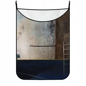 Grid Light Hanging Dirty Clothes Bag