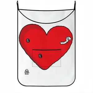 Love Worm Hanging Dirty Clothes Bag