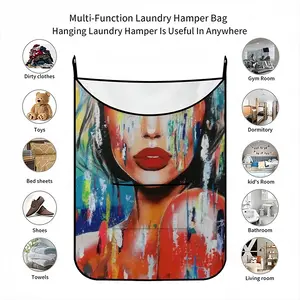 Summer Rain Hanging Dirty Clothes Bag