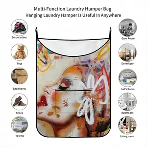 Love Language Hanging Dirty Clothes Bag