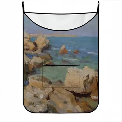 Sea Stones Hanging Dirty Clothes Bag