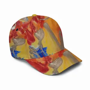 Flower Flame Curved Brim Hat