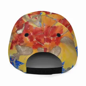 Flower Flame Curved Brim Hat