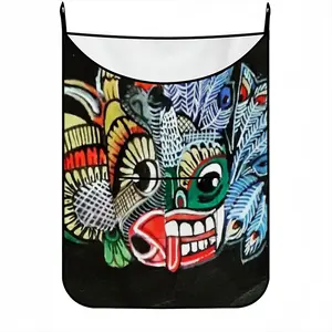 Two-Faced Demon Hanging Dirty Clothes Bag