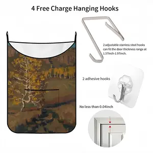 Golden Birch Hanging Dirty Clothes Bag