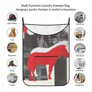 Wwf Przewalskis Horse Hanging Dirty Clothes Bag