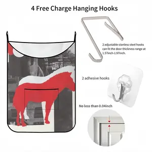 Wwf Przewalskis Horse Hanging Dirty Clothes Bag