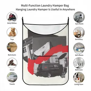 Wwf Sumatran Rhino Hanging Dirty Clothes Bag