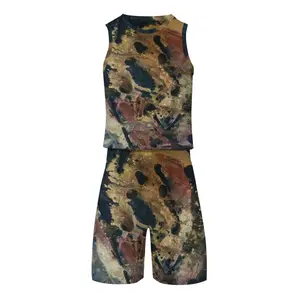 Men Byzantine Dissolve Basketball Jersey Suit