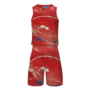 Men Flush Basketball Jersey Suit